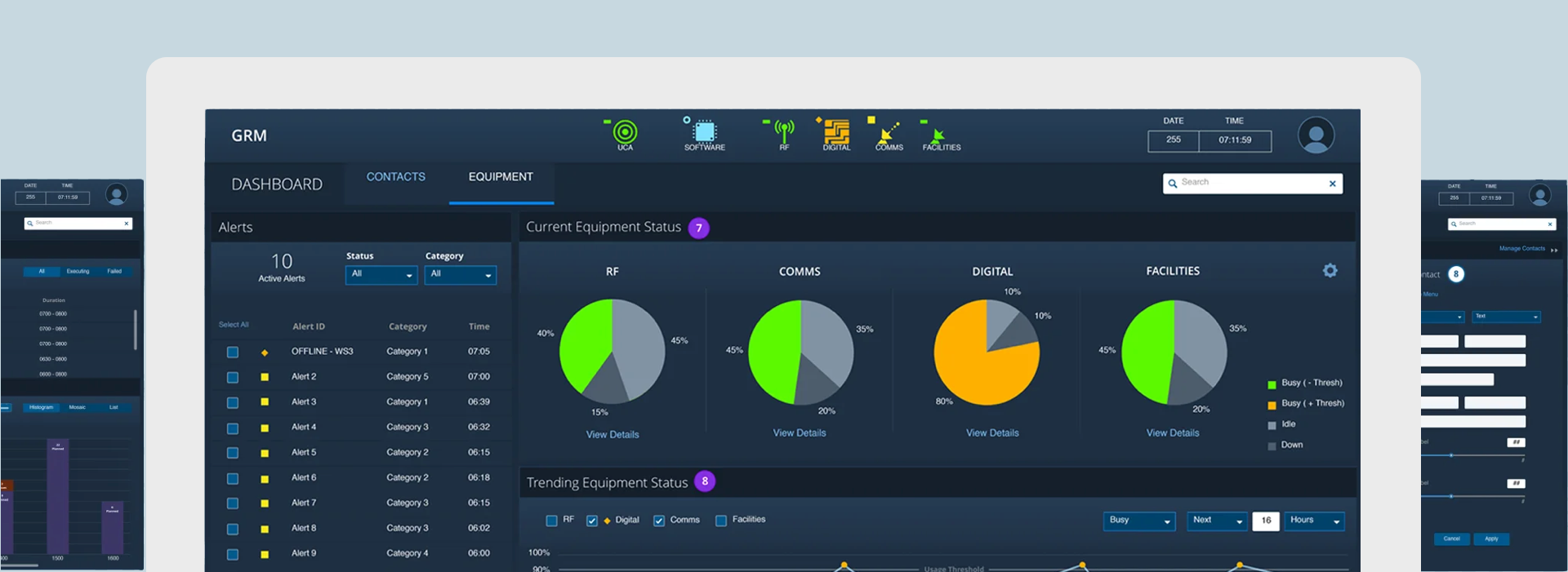 USAF Satellite Tracking Dashboard